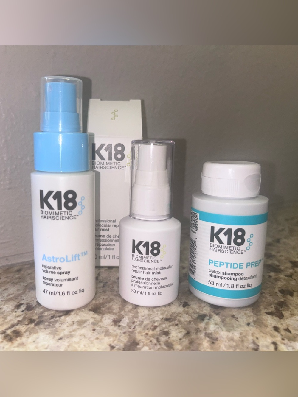 K18 Bundle - 3 Items - Biomimetic Hairscience